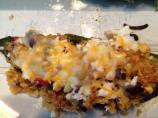 Quinoa Stuffed Poblanos