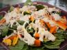 Baby Spinach Salad With Creamy Dijon Dressing. Photo by IngridH