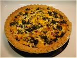 Chicken and Spinach Quiche