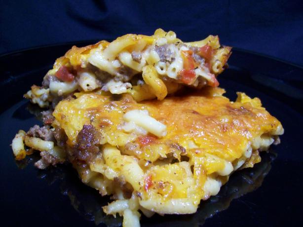 Spicy Macaroni and Cheese Casserole. Photo by Chef shapeweaver &copy;