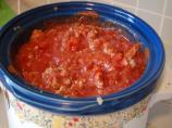 Lazy Day Turkey Meat Sauce (For Spaghetti)