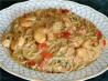 Emeril's Shrimp and Pasta in a Spicy Tomato-Chili Cream Sauce
