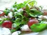 Arugula and Goat Cheese Salad. Recipe by Bergy