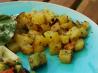 Greek Diced Potatoes for BBQ. Recipe by Boomette