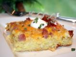Breakfast Hash Brown Quiche