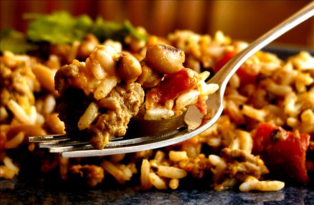 Casserole With Black-Eyed Peas. Photo by GaylaJ