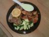 Grilled Baby Lamb Chops With Orange-Mint Yogurt Sauce. Recipe by Dr. Jenny