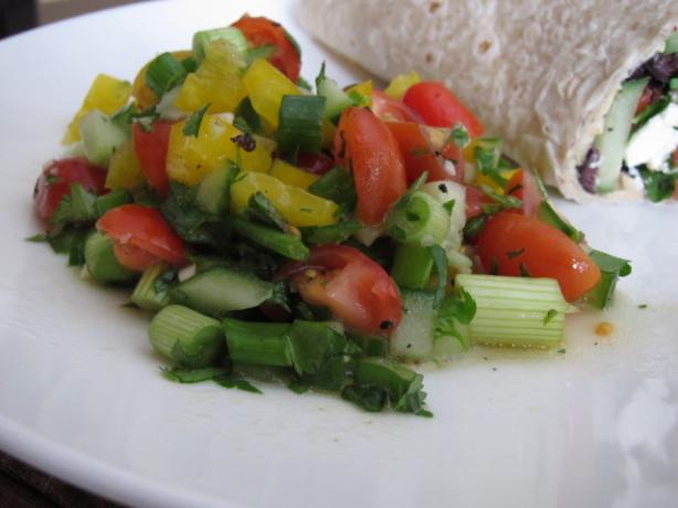 Fattoush. Photo by Dr. Jenny