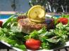 Grilled Tuna Steaks With Lemon-Pepper Butter. Recipe by Crafty Lady 13