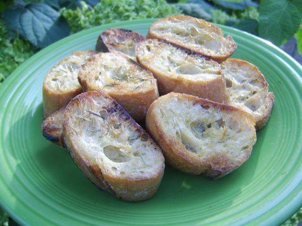 Rosemary Grilled Bread. Photo by LifeIsGood