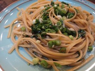Sesame Linguine. Photo by BakinBaby
