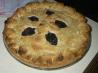Double Crusted Blueberry Cranberry Pie. Recipe by Ian Magary
