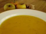 Ginger-Scented Apple Squash Soup