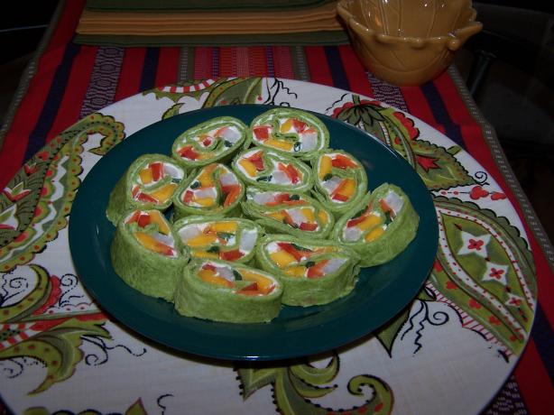 Mango Veggie Wrap/Roll Up. Photo by Chef #981418 jaye