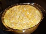 Creamy, Crunchy and Cheesy Squash Casserole