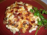 Mac 'n Cheese With Bacon and White Cheddar Cheese