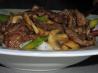 Mongolian Beef. Recipe by IngridH