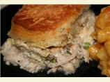 Creamy Chicken and Biscuit Bake