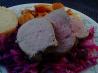 Chile and Spice-Rubbed Pork Tenderloin With Honey-Lime Glaze. Recipe by Nancy's Pantry