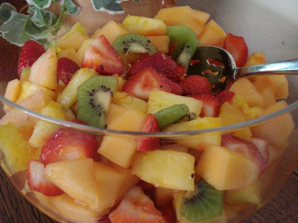 Lime-Ginger Syrup for Fruit Salads (Weight Watchers). Photo by Pam-I-Am