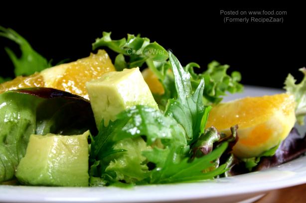 Avocado-Orange Salad (For Two). Photo by Chef floWer