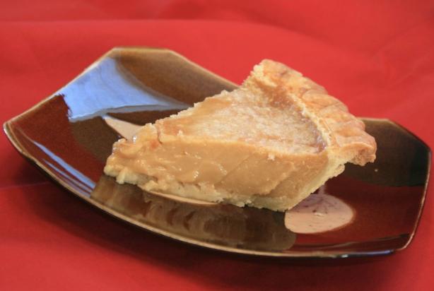 Tarte Au Sucre Francaise (French Canadian Sugar Pie). Photo by ScrappieDoo
