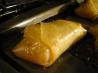 Brie Cheese & Apricot Preserve Egg Roll Dessert