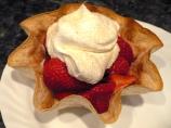 Fresh Fruit in Baked Tortilla Shell. Photo by Stoblogger