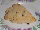 Craisin White Chocolate Scones