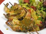 Grilled Shrimp With Charmoula