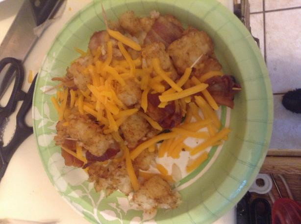 Bacon Wrapped Tater Tots. Photo by Pink hart