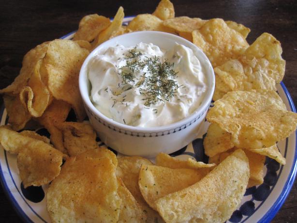 Bea's Dill Pickle Dip. Photo by mary winecoff