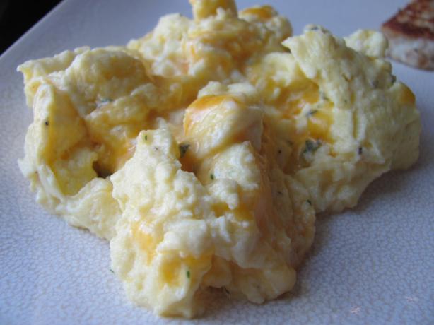 Cream Eggs With Irish Cheese (Rachael Ray). Photo by under12parsecs