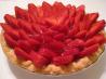Healthy Strawberry Satin Pie