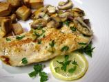 Skillet Chicken Cutlets With Mushrooms
