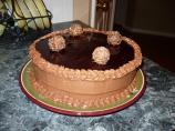 Chocolate Layer Cake With Raspberry Cream Filling
