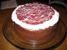 Chocolate Layer Cake With Raspberry Cream Filling