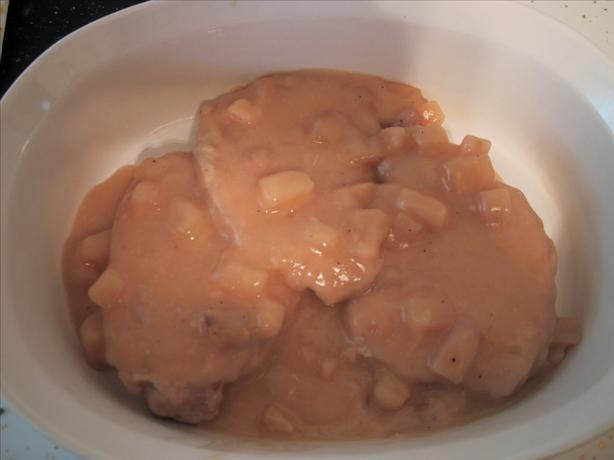 Pork Chops with Potato Gravy. Photo by ErikaNY