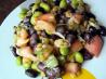 Black Bean, Edamame and Wheat Berry Salad. Recipe by Chris from Kansas