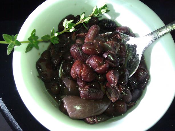 Basic Beans from Dried - Crockpot. Photo by mersaydees