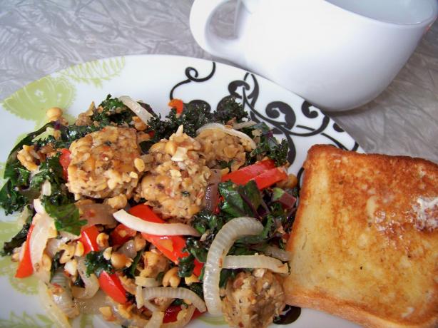 Basic Scrambled Tempeh. Photo by Prose