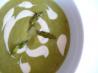 Asparagus Soup With Lemon Creme Fraiche. Recipe by mamatosk
