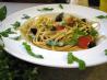 Spaghetti Alla Puttanesca (Spaghetti With Hot Sauce). Recipe by calou84523