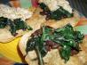 Black Bean Tostadas With Garlicky Greens. Recipe by enigma256