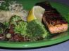 Blackened Salmon With Broccoli