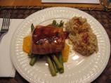 Grilled Mahi Mahi and Orange Ginger Sauce