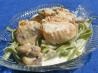 Scallops in Cream Sauce With Spinach Fettuccine. Recipe by lazyme