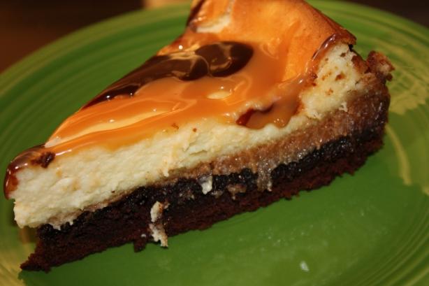 Brownie Caramel Cheesecake. Photo by ~Nimz~