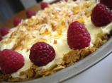 Coconut Raspberry Cream Pie