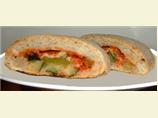 Sara's Veggie Stromboli From Scratch (using your bread machine!). Photo by SaraFish